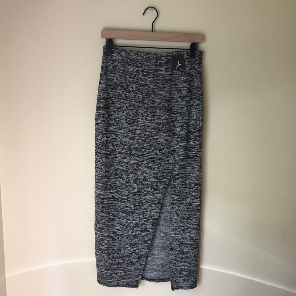 Primark NWT Space Dye Front Slit Maxi Skirt